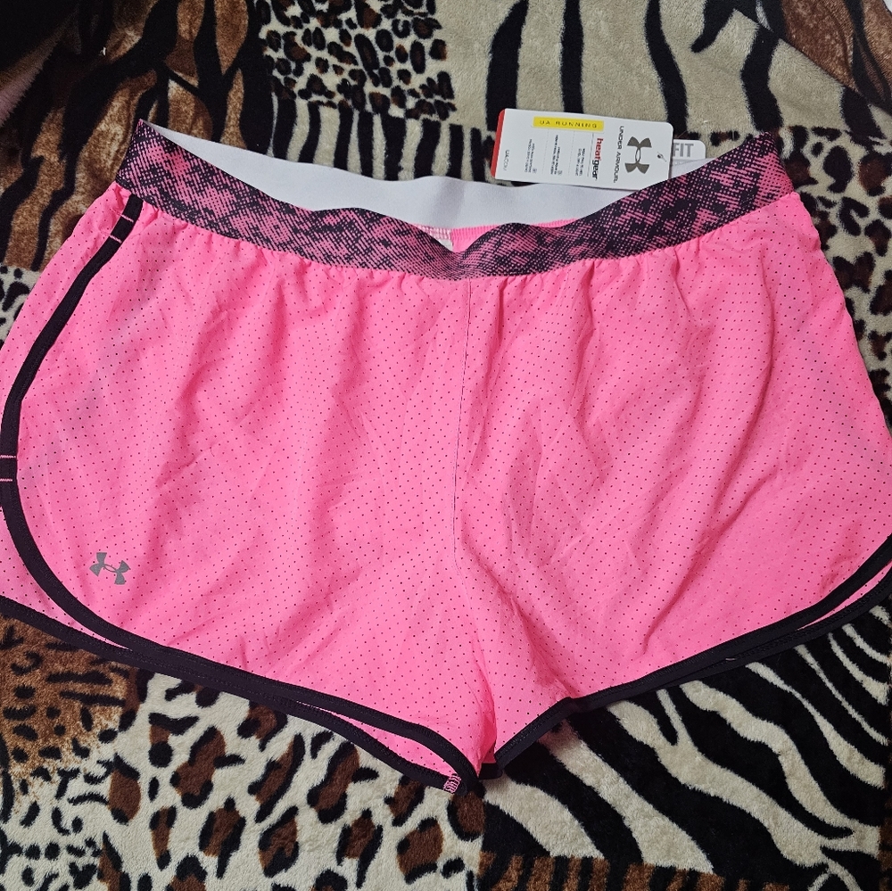 Under Armour women shorts UA Running heat gear